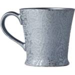 Made in Japan Чаша BLACK SCROLL 200 ml, сребърен, керамика, MIJ (MIJC1375)