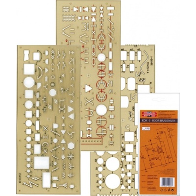 Koh-i-noor šablóna elektro