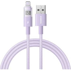 Baseus IPAD / IPAD 2 / IPAD 3rd Gen BASEUS DISPLAY II кабел за данни USB - Lightning, 100cm, LILA P10382700511-00 (P10382700511-00)
