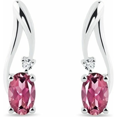 Klenota turmalín a diamant k0141072
