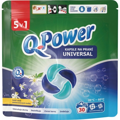 Q-Power kapsule Universal 5v1 30 PD