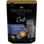 Prospera Plus Plus Sterilized 1+, Пиле, Морков 85g (1513-10108)