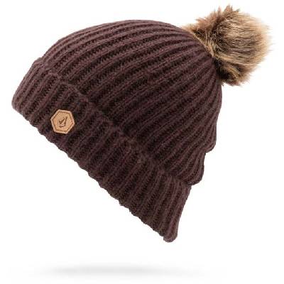 VOLCOM kulich Lula Beanie Black Red (BRD)