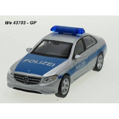 Welly Mercedes-Benz 2016 E-Class Polizei code 43703GP modely aut 1:34