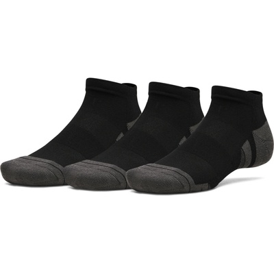 Under Armour Perf Tech 3pk Low Ultimate Black Ultimate Black Jet Gray