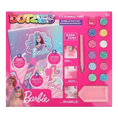 Diamond Dotz Diamond Dotz: комплект за занимания с Барби Dotzies