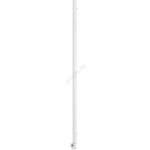 Vertaduro - Радиатор за баня ERDA с термостат, 400 W, 180x5 см, бял (VR0001)