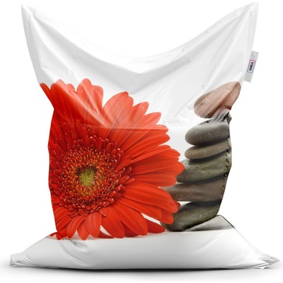 SABLIO Gerbera s kameny 150 x 100 cm
