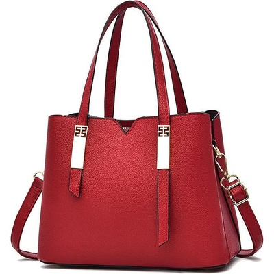 Charon Дамска Чанта Charon Emersyn, Различни цветове, Червена (KD-75-RED)