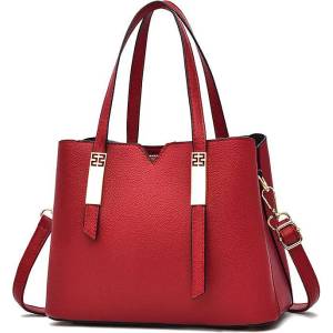 CHARON Дамска Чанта Charon Emersyn, Различни цветове, Червена (KD-75-RED)