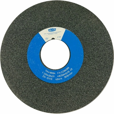 Tyrolit 49C60K9V40 Brúsny kotúč 200 x 20 x 51 mm 60 T418094