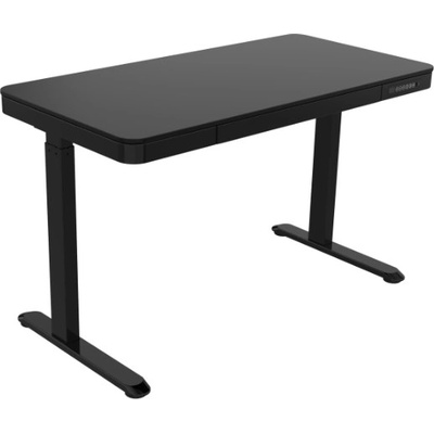 DELSO Výškově nastavitelný stůl WORKSTATION PLUS černý