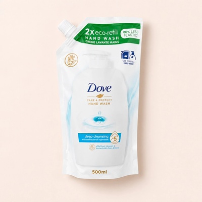 Dove Care & Protect tekuté mýdlo náhradní náplň 500 ml