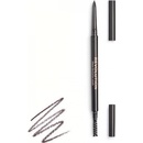 Makeup Revolution Precise Brow Pencil precizní tužka na obočí s kartáčkem Dark Brown 0,05 g