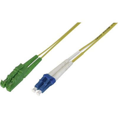 Digitus AL-9E2000LC-10I Fiber Optic Patch, E2000 8 ° APC to LC, 9/125 µ, Duplex 10m