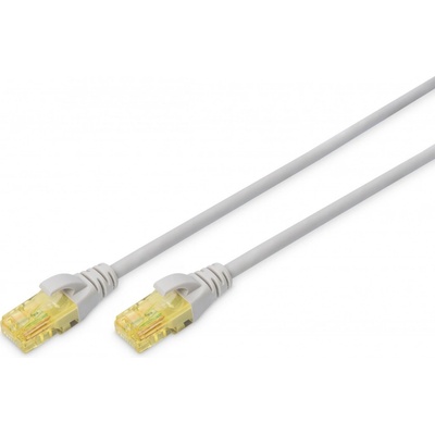 Digitus DK-1613-A-010 Cat6a U/UTP (UTP), 1m, šedý