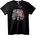 NOONEBRAND Тениска Живот сред смъртта със скелет - XL, Black