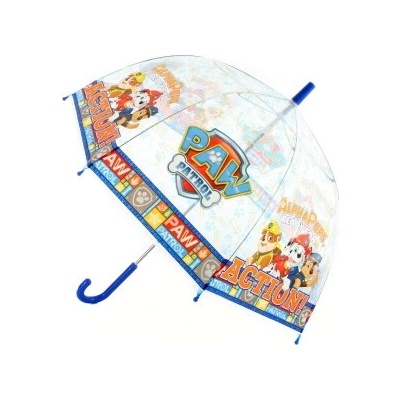 Dáždnik Paw Patrol priehľadný