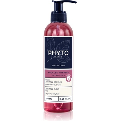 Phyto Intense Curls Anti-Frizz Curls Gel фиксиращ гел за чуплива и къдрава коса 250ml