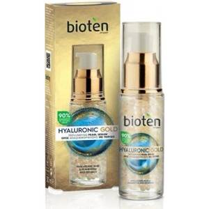 Bioten Cosmetics Интензивен серум против бръчки и хидратация дневен и нощен, Bioten Hyaluronic Gold Replumping Pearl Serum 30ml
