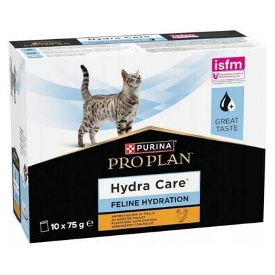 PURINA PRO PLAN Hydra Care 10 x doplnková hydratačná strava pre mačky 85 g