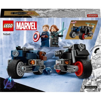 LEGO® Marvel 76260 Black Widow a Captain America na motorkách