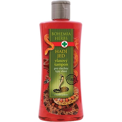Bohemia Herbs Hadí jed vlasový šampón 250 ml