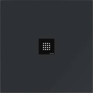 POLYSAN Flexia - Душ корито 90x90 см, матов антрацит 71546.51 (71546.51)