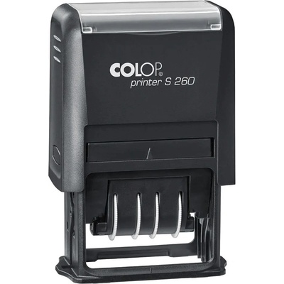 COLOP Дата на печат COLOP Printer S260 черен корпус черен тампон BE01066000 (BE01066000)