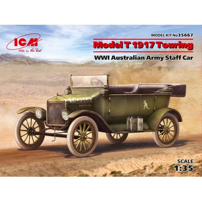 ICM Model T 1917 Touring WWI Australian Army Staff Car 1:35