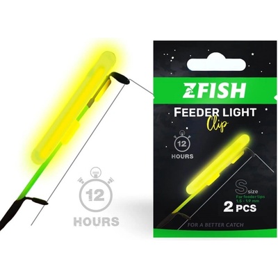 Zfish Chemické Světýlko Feeder Clip 2 ks S 4,5x39 mm – Zboží Mobilmania