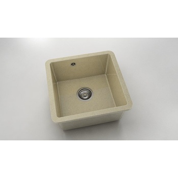 Image 1 of FAT Мивка за долно вграждане Vanguard 222, Granicite, 127 Carnation, с включен сифон