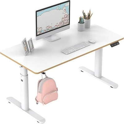 Lama Plus Elektricky výškově nastavitelný stůl HIGHLANDER - 120 cm, bílá
