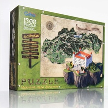 Giftio Mapa Slovenska 1500 dielov