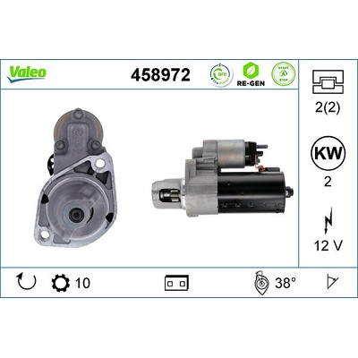 VALEO Štartér 458972