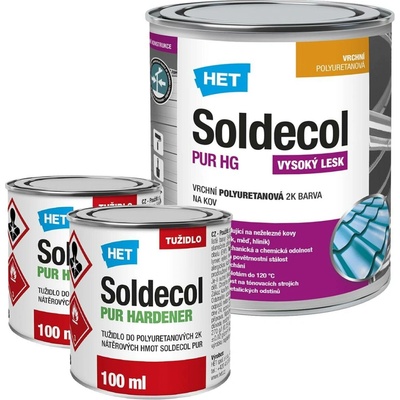 Het Soldecol PUR HG bílá 0,75L + 2x0,1L tužidlo