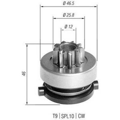 Pastorek, startér MAGNETI MARELLI 940113020389