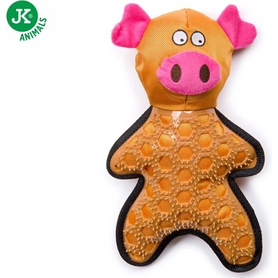 JK ANIMALS nylonová pískací hračka Prase, 29 cm