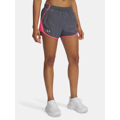 Under Armour dámske kraťasy UA Fly By 3'' Shorts šedá