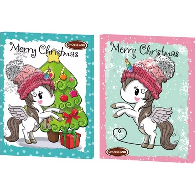 Chocoland Adventní kalendář Unicorn 50g