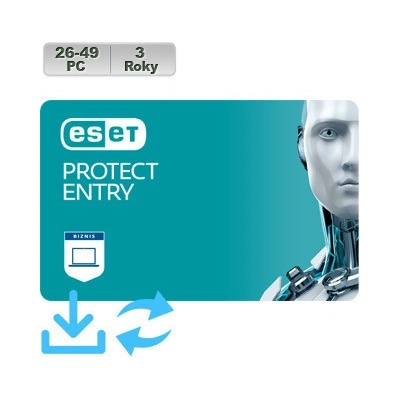 ESET PROTECT Entry OP 26-49 lic. 36 mes. predĺženie