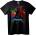 NOONEBRAND Тениска Metallica Skull Glitch - 2XL, White