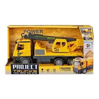 Man Yuk Toys Самозареждащ се камион със звукови и светлинни ефекти
