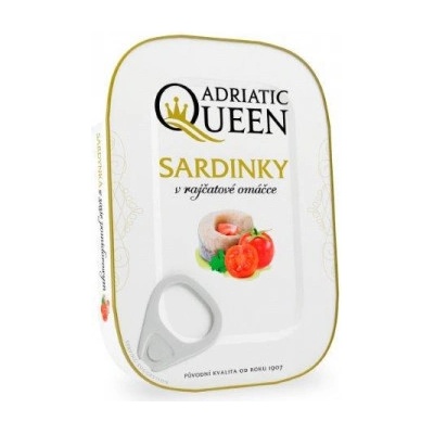 Adriatic Queen Sardinky v paradajkovom pretlaku 105 g