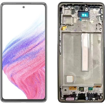 LCD Displej + Dotykové sklo + Rám Samsung Galaxy A53 5G - originál