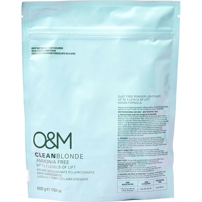 O&M Clean Blonde Ammonia Free Powder 500 g