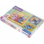 Clementoni -CLE puzzle 3x48 SuperKolor Stitch 25062