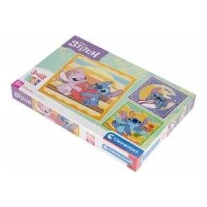 Clementoni -CLE puzzle 3x48 SuperKolor Stitch 25062