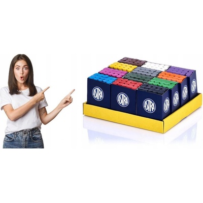 Astra Plastelína pro školy 12 barev 2,5kg