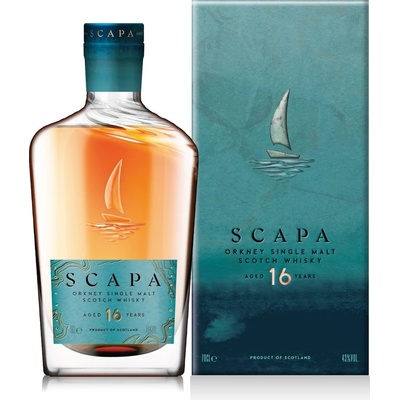 Whisky Scapa Orkney Single Malt 16y 48% 0,7 l (karton)